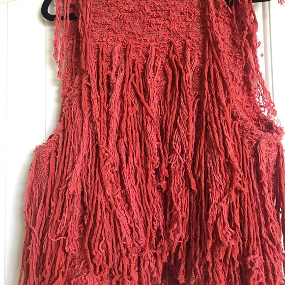 Free people “piñata “ shag vest - Picture 2 of 6
